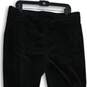 Talbots Womens Black Denim Dark Wash 5-Pocket Design Straight Leg Jeans Size 12 image number 4