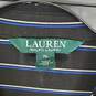 Lauren Ralph Lauren Women Black Striped Blouse XL image number 3