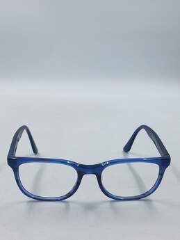 Ray-Ban Clear Blue Browline Eyeglasses alternative image
