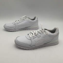 Mens ST Runner V3 384855-10 White Leather Tennis Sneaker Shoes Size 11.5 alternative image