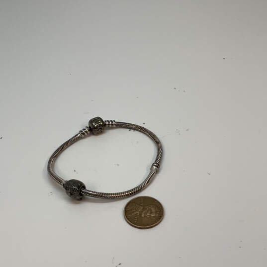 Designer Pandora 925 Sterling Silver Snake Chain Classic Charm Bracelet image number 2