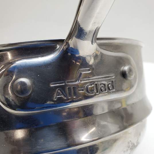 ALL CLAD STAINLESS STEEL STRAINER/STEAMER POT image number 4