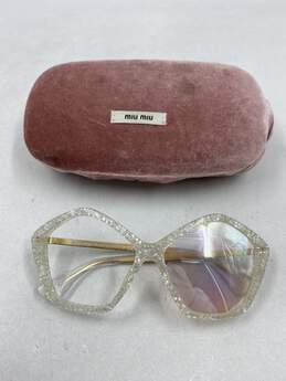Miu Miu Mullticolor Sunglasses - Size One Size