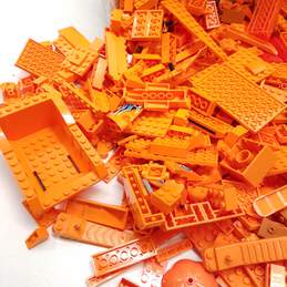 Lego Block ALL ORANGE Pieces Lot alternative image