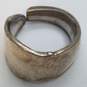 Sterling Silver Cuff Sz 7.75 Ring 12.9g image number 2