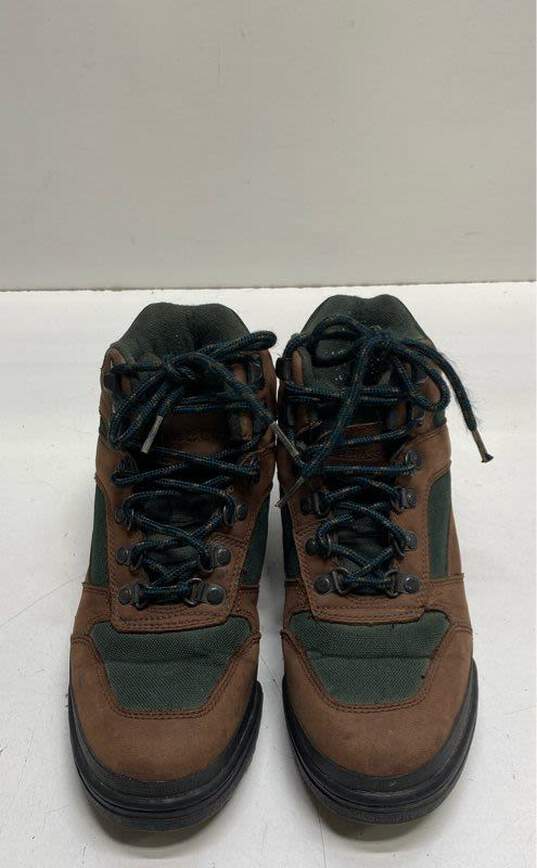 G.H. Bass & Co. Brown/Olive Hiking Boots Women 8 image number 5