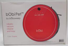 BobiPet By Bob Sweep Robotic Vacuum Cleaner & Mop, I.O.B.