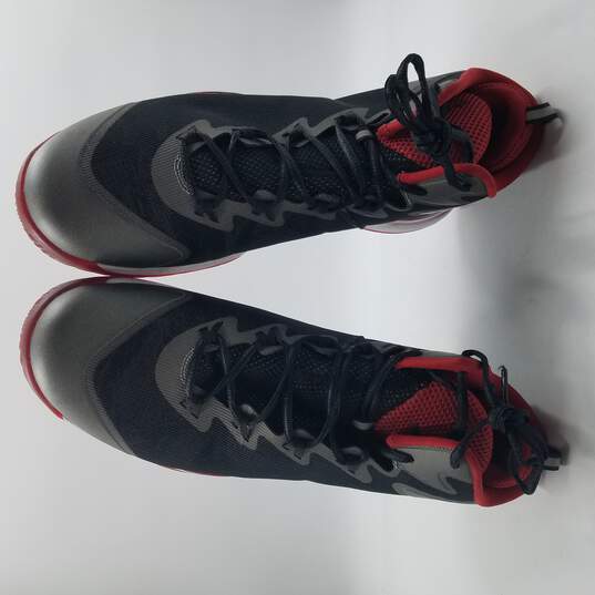Air Jordan Super.Fly 3 Sneaker Men's Sz 14 Black/Red image number 6