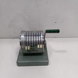 Vintage Paymaster System Series S-550 7 Column Check Writer