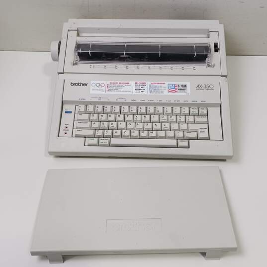 Brother AX350 Electric Portable Typewriter image number 1
