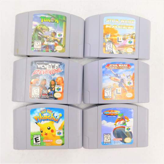 Nintendo 64 w 6 games image number 4