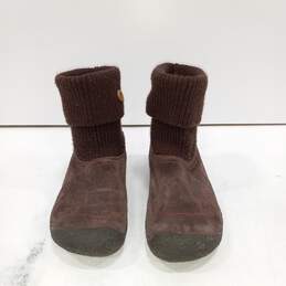 Women’s Keen Suede Sweater Knit Ankle Boots Sz 7