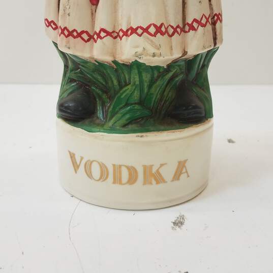 Alberta's Molds 2 Vintage Ceramic Decanters  Santa /Vodka image number 5