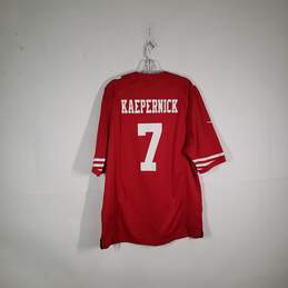 Mens San Francisco 49ers Colin Kaepernick NFL Short Sleeve Pullover Jersey Size Large alternative image