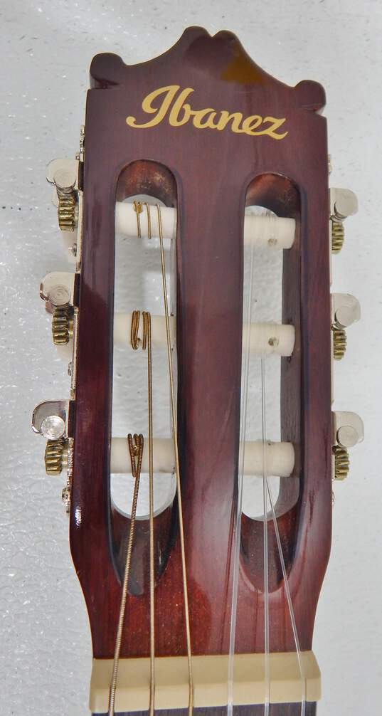 Ibanez Brand GA3-AM 3U-04 Model Classical Acoustic Guitar w/ Soft Gig Bag image number 4
