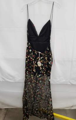 Luxxel Floral Maxi Embroidered Sleeveless Dress NWT Size M alternative image