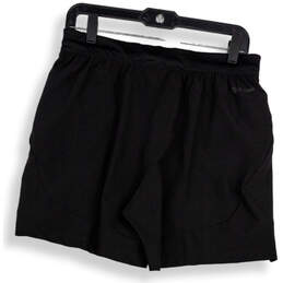 NWT Mens Black Elastic Waist Slash Pocket Pull-On Athletic Shorts Size M alternative image