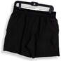 NWT Mens Black Elastic Waist Slash Pocket Pull-On Athletic Shorts Size M image number 2