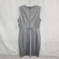 Calvin Klein Gray Sleeveless Zip Back Dress NWT Size 10 image number 2