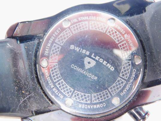 Swiss Legend Commander Chronograph Swiss Men's Watch 143.1g image number 5
