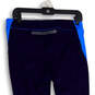 Womens Blue Elastic Waist Skinny Leg Pull-On Compression Leggings Size M image number 4