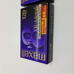 Maxell Hi 8 XR Metal 8mm Camcorder Videotape Sealed alternative image