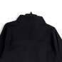 NWT Mens Black Mock Neck Long Sleeve Quarter Zip Golf Jacket Size XL image number 4