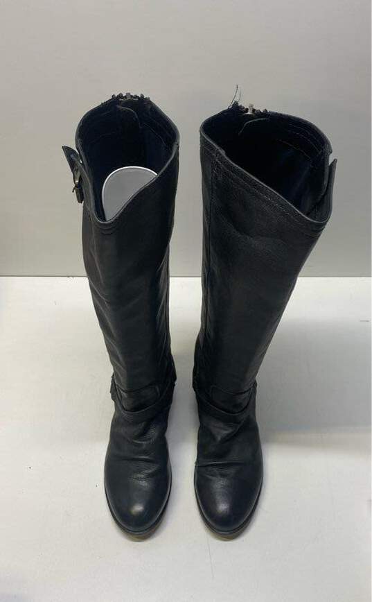 Steve Madden Leather Ravinn Boots Black 8 image number 5