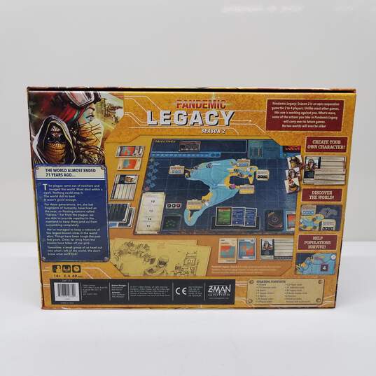 Pandemic: Legacy Season 2 Z-Man Board Game image number 4