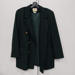 Pendleton Green Wool Suit Jacket Women's Size M