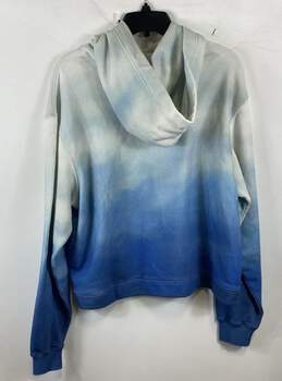 STAMPD Blue Ombre Cropped Hoodie - Size Small alternative image