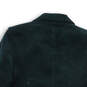 NWT Womens Green Velvet Notch Lapel Long Sleeve One Button Blazer Size 4p image number 4