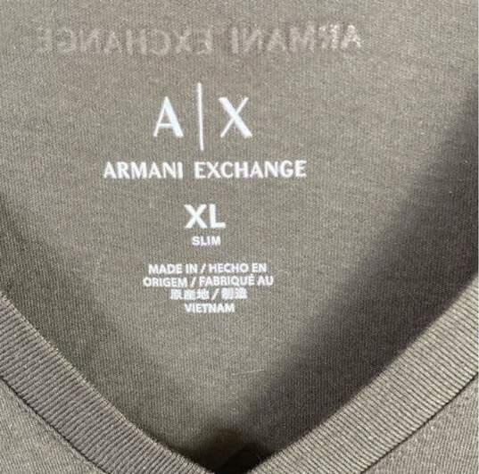 Armani Exchange Gray T-shirt - Size X Large image number 4