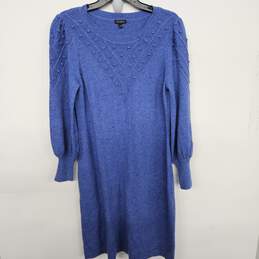 Talbots Blue Sweater Dress