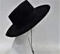 Capas Design Pork Pie Hat Black Wool Men's Size  Medium image number 3