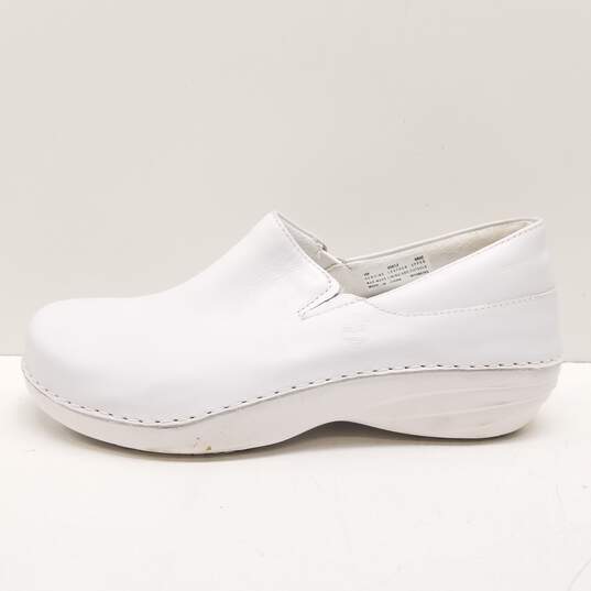 Timberland Pro White Leather Professional Slip-on Women's Size 9 image number 2