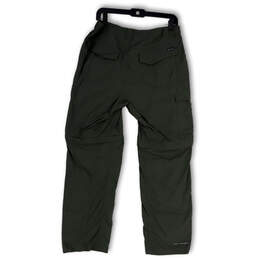 Mens Green Flat Front Pocket Straight Leg Silver Ridge Cargo Pants Sz 34X30 alternative image