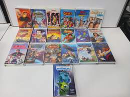 Bundle of 19 Assorted Disney VHS Movies