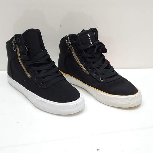 Supra Cuttler High Top Sneaker Black / White Size 5 image number 1