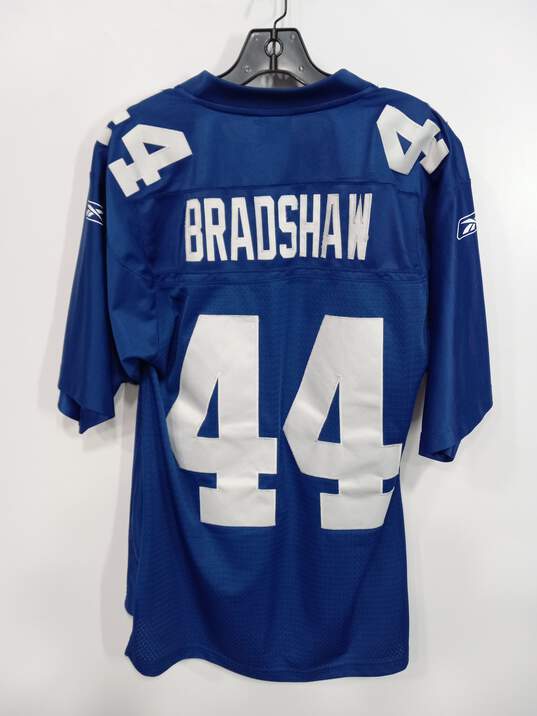 Men’s NFL Reebok New York Giants #44 Bradshaw Jersey Sz S image number 3
