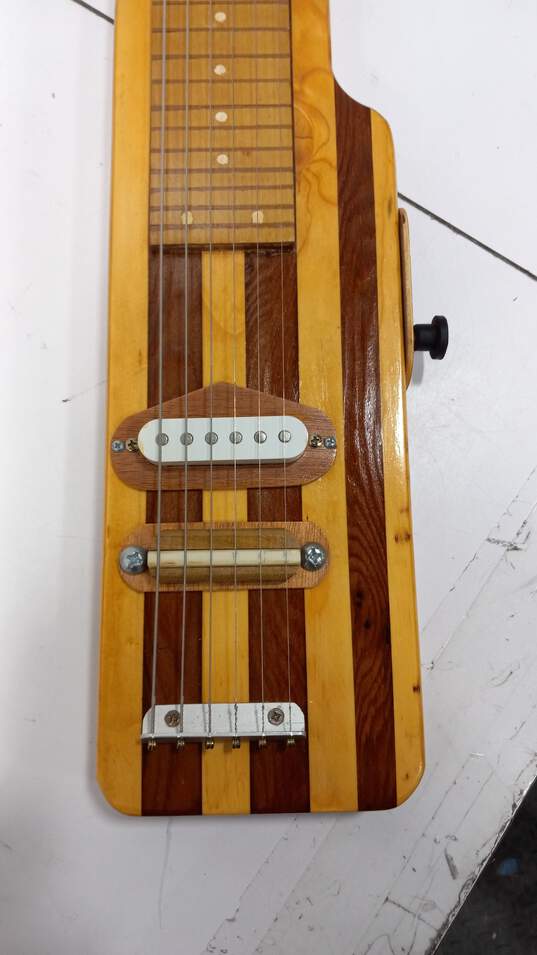 Big Bad Bob Lap Steel Guitar w/ Wooden Case image number 4
