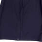 Womens Gray Sleeveless Round Neck Back Zip & Slit Sheath Dress Size 16 image number 4