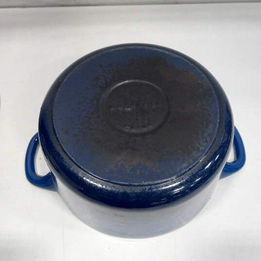 Tramontina Blue Enameled Cast Iron Dutch Oven image number 4