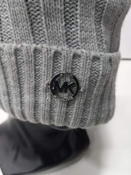 Michael Kors Women's Gray Knit Cap alternative image