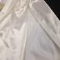 Gemeli Power Womens White Sleeveless Deep V-Neck Side Slit Maxi Dress Sz S image number 7