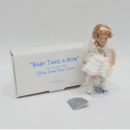Shirley Temple BABY TAKE A BOW 8" Movie Memories Collection Doll Danbury Mint