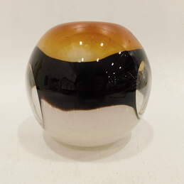 Hand Blown Glass Decorative Bowl alternative image