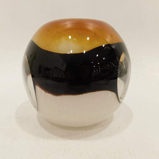 Hand Blown Glass Decorative Bowl image number 2