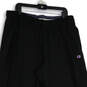 Mens Black Slash Pocket Elastic Waist Pull On Activewear Sweatpants Sz 2XL image number 3