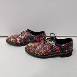 Dr. Martens Floral Print Leather Oxford Shoes Size 11 alternative image